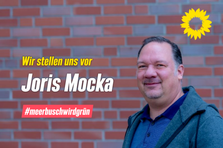 Bündnis 90/Die Grünen in Meerbusch stellen sich vor: Joris Mocka