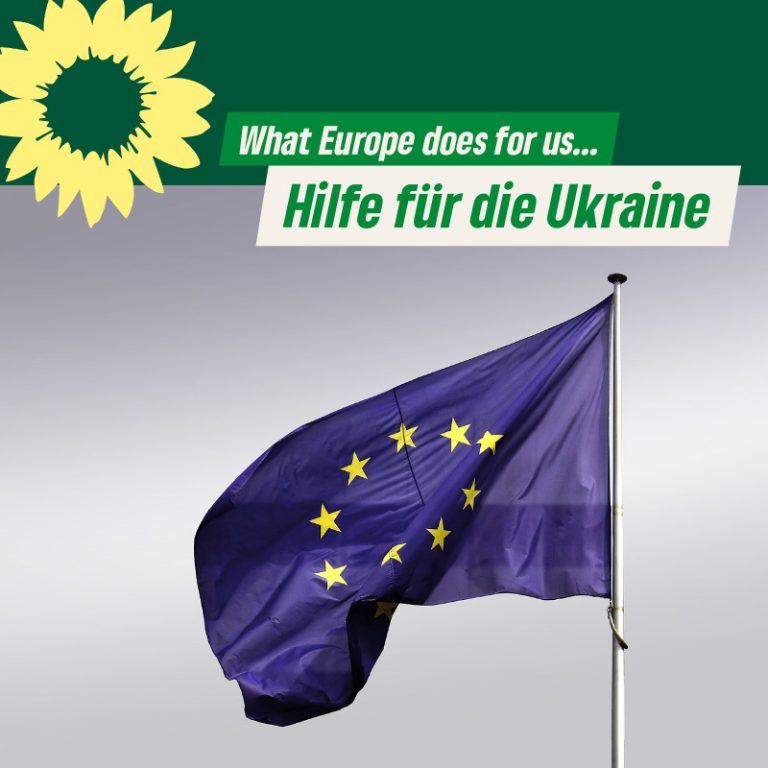 What Europe does for us – Hilfe für die Ukraine
