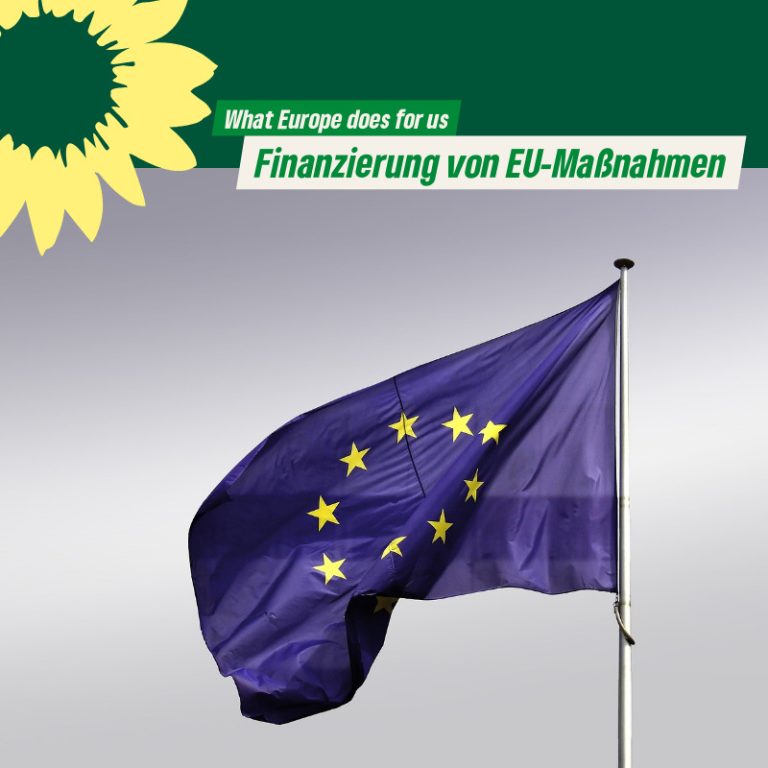 What Europe does for us: Finanzierung von EU-Maßnahmen