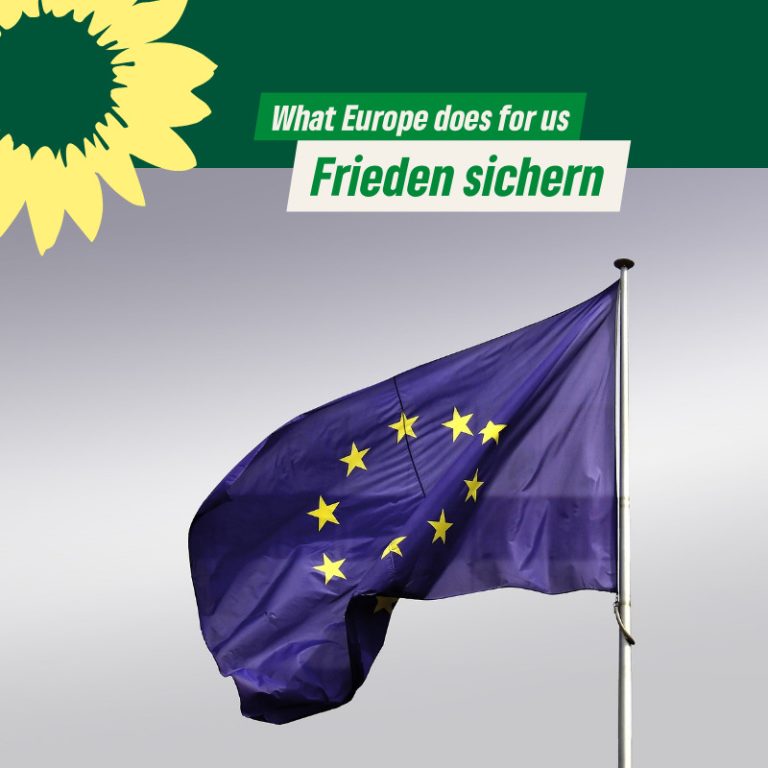 What Europe does for us: Frieden sichern