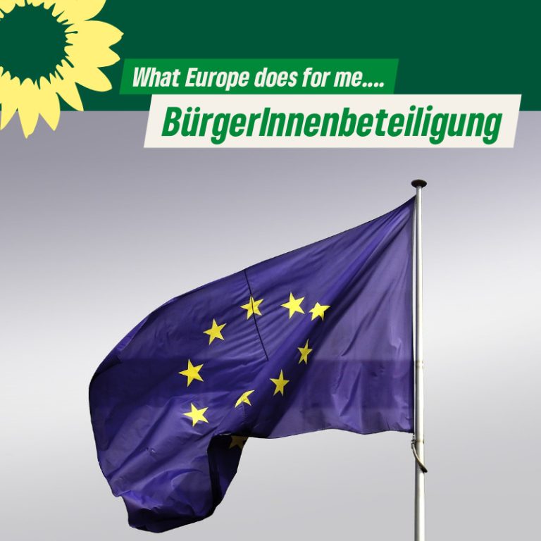 What Europe does for us: BürgerInnenbeteiligung