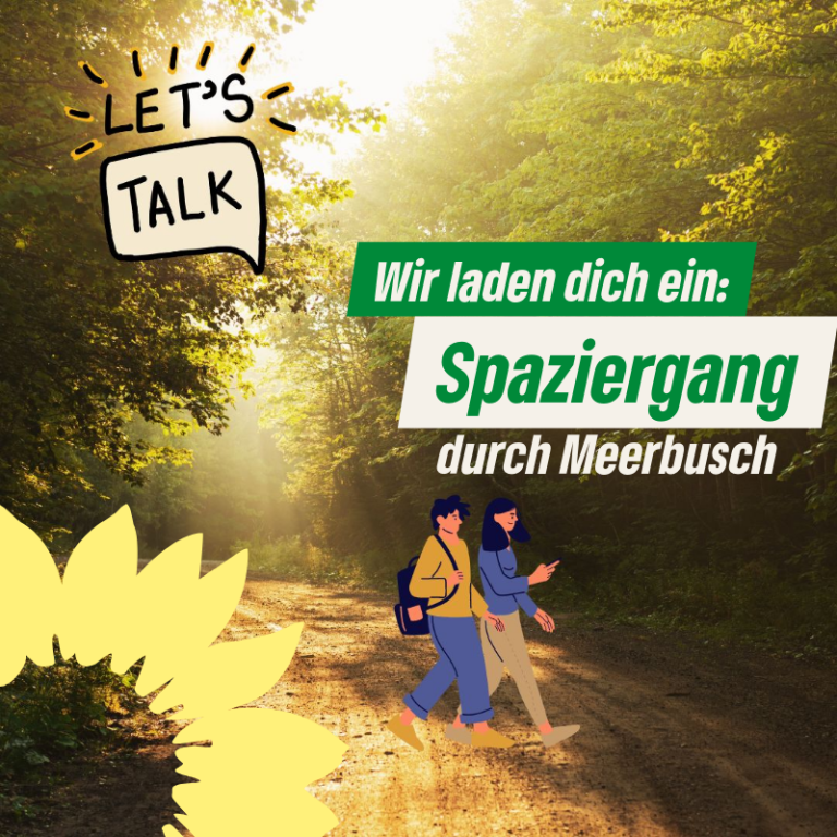 Wir laden dich zum Spaziergang ein